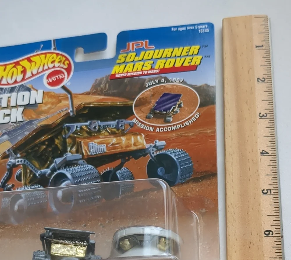 Hot Wheels JPL Sojourner Mars Rover 1997 Action Pack 16145